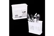 Plastic Cutlery Drainer - White - D.Line