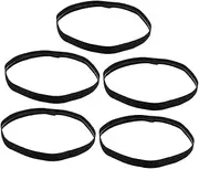TOYANDONA 5pcs Women Adjustable Sweat Headbands Elastic Breathable Sports Hair Bands Sweatbands Hairband Headdress for Men Gym Yoga Running Workout Exercise Hair Accessories