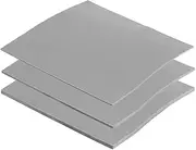 RGEEK 3 Pack 12.8 W/mk Thermal Pads, 100 x 100 x 0.5mm/1mm/1.5mm High Temperature Heat Resistant Silicone Grease Thermal Pads for PC Laptop Heat Sinks, CPU, GPU, LED, SSD, IC, SMD Cooler