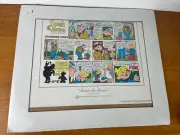 INTERNATIONAL MUSEUM OF CARTOON ART DENNIS THE MENACE COMIC STRIP COA 88/2500