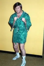 Jerry Quarry Poses During A Training Session In New York 2 Old Boxing Photo