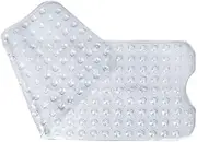 AIMALL 100x40cm Bath Shower Mat Non-Slip with 200 Suction Cups, 176 Drain Holes, Extra Large 39.37x15.74in, Anti-Slip Rubber Mat for Kids, Elderly, PVC, Safe & Comfortable