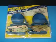 Bungee Ratchet Tie Strap 2pcs 1500lbs 15ft 22215