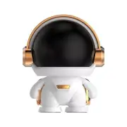 Bright Astronaut Bluetooth Speaker – Wireless Sound (Shiny Bronze Top)