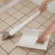 CAINZ Standing Broom Long White & Dustpan White DESIGN AWARD 2017 Set of２ Japan