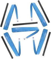 5 Sets Badminton Racket Rubber Pull up Bar Grip Tape Racket Grip Tape Tennis Bag Tennis Overgrip Tennis Wrap Grip Tape Tennis Grips Bat Tapes Tennis Balls Tennis Over Grip Sky-Blue