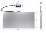 Extra Large Electronic Scale for Vet Pet Weighing 500KG x 0.1kg x 100g AC Weigh-