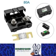 AFS Mini ANL Inline Fuse Holder with Bolt On 80Amp Fuse Supplied 80A fuse holder
