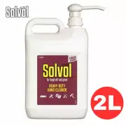 Solvol 2L Liquid Soap Hand Cleaner Heavy Duty Dirt Grease Oil Paint Remover