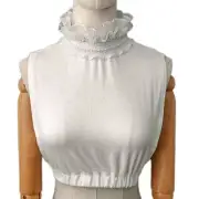 Exquisite Lace False Collar Nice White Half Top Collar Stand Fake Sweater Collar