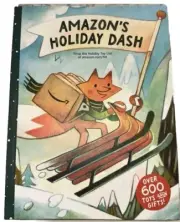 Amazon’s Holiday Dash 2023 Toy Christmas Gift Catalog Book w/Stickers New