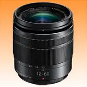 Panasonic LUMIX G 12-60mm f/3.5-5.6 ASPH O.I.S. Lens Black - Brand New