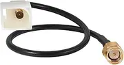 Anina SMA Male Car GPS Navigation Antenna Adapter for Toyota Lexus Corolla Tacoma Tundra HFC-III, Aftermarket Radio Coax Connector Cable for Pioneer Alpine Stereo Head Unit 86860-0C010, 86860-0D020