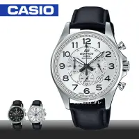 在飛比找momo購物網優惠-【CASIO 卡西歐 EDIFICE 系列】尊爵紳士錶款_藍