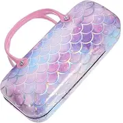 [BESTYASH] Portable Glasses Case Glasses Case Cute Glasses Case Soft Multiple Sunglass Case Hard Case for Glasses Eyeglass Case Face Shadow Glasses Case Spectacle Sunglasses Metal