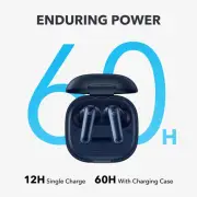 Anker Soundcore P40i True Wireless Noise Cancelling Earbuds (Navy Blue)