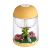 Usb Mini Micro Landscape Humidifier Night Light Ultrasonic Mist Maker Air Purifier