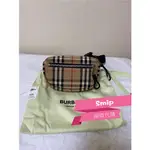 BURBERRY SMALL VINTAGE CHECK CANNON BUM BAG 經典格紋腰包 斜背包