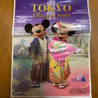 在飛比找蝦皮購物優惠-日本東京 Disney迪士尼 塑膠袋 米奇 米妮 和服款