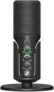 Sennheiser Profile USB Microphone for Podcasting, Recording, Streaming & Gaming. Built-in Headphone Output, All Metal housing and Cardioid Condenser Capsule