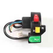 Bicycle Switch Switch 1 X Bicycle Switch 3 In 1 Light Bike Parts Black