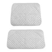 Ironing Blanket Laundry Pad Gray Travel Iron Mat Press Clothes Protect Protector