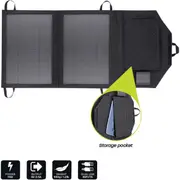 Hardkorr 15W Dual USB Solar Charger