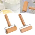 Rolling Pin Pastry Roller Handheld Dough Baker Roller for Cake Baking Home