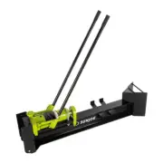 Sun Joe LJ10M 10 Ton Hydraulic Steel Log Splitter with Manual 2 Speed Pump
