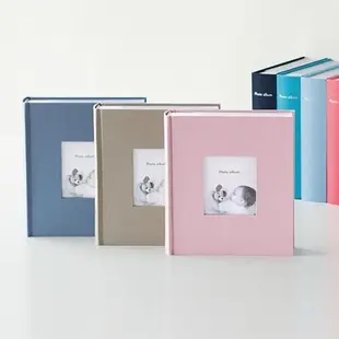 韓國創意進口六寸相冊本diy手工相冊6寸影集插頁式寶寶成長紀念冊