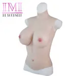 IMI Crossdresser Half Bodysuits Transgender Silicone Breast Forms Fake Tits