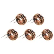 Toroid Inductance Copper Coil Magnetic Inductor 33uH 5A for DIY Pack of 5
