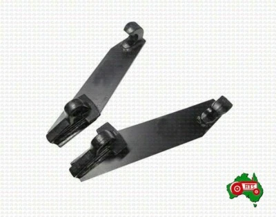 Euro Hitch Quick Brackets Tractor Loader Bale Forks Implement Load Hay Bale