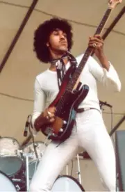 Phil Lynott Of Thin Lizzy Performs At Reading Festival 1974 Old Music Photo 1