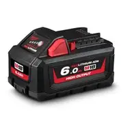 MILWAUKEE 18V 6.0Ah REDLITHIUM™ High Output™ Battery M18HB6