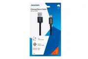 JACKSON 1.5m USB to Micro USB Sync & Charge Cable Braided Cable Black