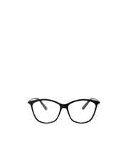 Geometric frame flat mirror 55 Black