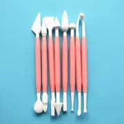 Kids Clay Sculptures Tools Fimo Polymer Clay Tool 8 Piece Set Gifts for Kids CR