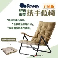 在飛比找momo購物網優惠-【Onway】舒適木質扶手低椅升級版(OW-61BD-BMP