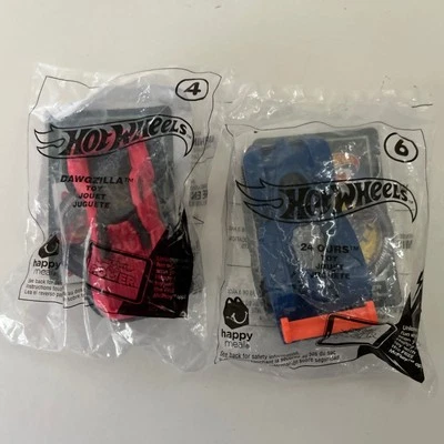 McDONALDS Hot Wheels DAWGZILLA & 24 OURS Happy Meal Toy MINT 2018 Sealed New