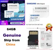 GENUINE SAMSUNG EVO+ 64GB U1 Memory Micro sd MicroSd EVO PLUS + Carte 64 GB