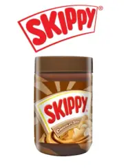 Skippy Chocolate Stripe Peanut Butter Spread Big 500g Jar