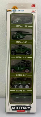 Battle of Valor Armament Series Die Cast Set Military Vehicles Set 1:87 Scale