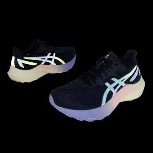 Asics 慢跑鞋 GT-2000 12 Lite-Show 女鞋 黑 紫 夜光系列 [ACS] 1012B724001