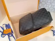 LOUIS VUITTON Avenue Sling N41719 Damier Graphite Backpack shoulder MB4290