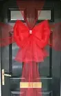 Extra Large XL Christmas Deluxe WickedFun® Red Door Bow Party Decoration