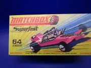 MATCHBOX SLINGSHOT 64 Superfast Mint Box and Car
