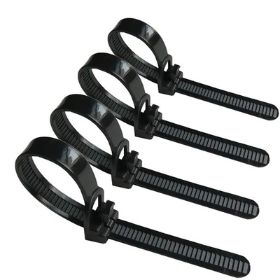 [50 Pieces] Reusable Cable Ties, Canwn Nylon Heavy Duty Zip Ties Mini Flexibl