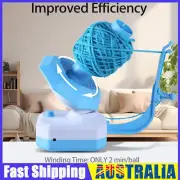 Electric knitting reel machine Wool Winder Holder Yarn Fiber String Knitting NEW