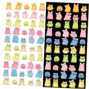 Fuyamp 100 Pieces of Mini Resin Luminous Pig in The Dark Tiny Pig Luminous
